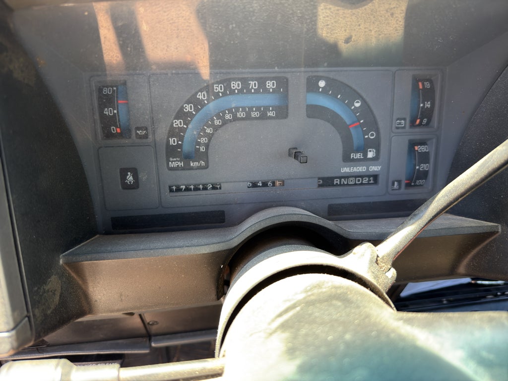 1990 Chevrolet S/T Pickup Fleetside/Wideside 108.3"